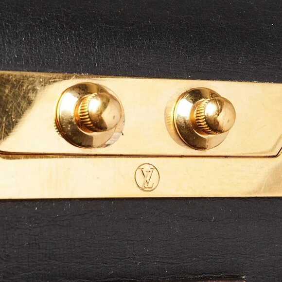 Louis Vuitton Black Leather Speedy Doctor 25 Bag - Picture 6 of 12